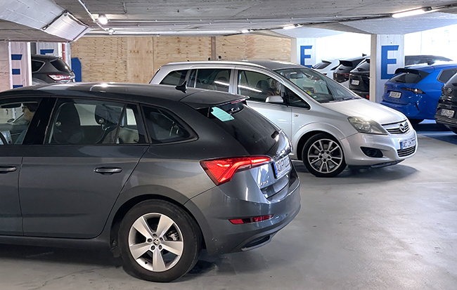 Parkhaus Wirichsbongardstraße Bretterzaun